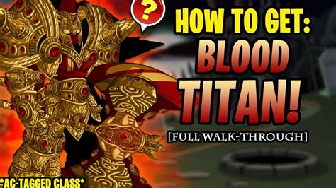 blood titan aqw|Blood Titan Class Skills .